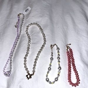 2 Necklces and 2 Anklets